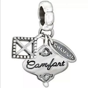 CHAMILIA COMFORT STERLING SILVER CHARM for PANDORA